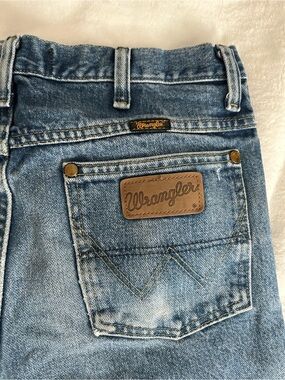 George Strait Collection Wrangler Denim Jeans - Light Blue